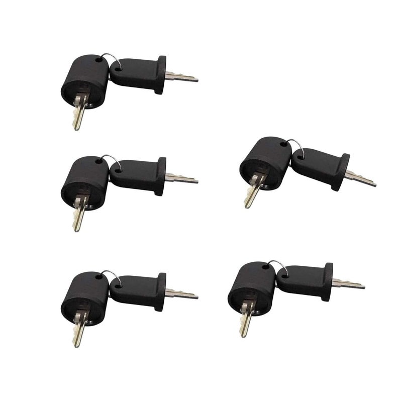 Drive-up Ignition Keys (10 PCS) Fits CLUBCAR EZGO Yamaha Golf carts (EZGO RXV (10PCS)) - Image 1